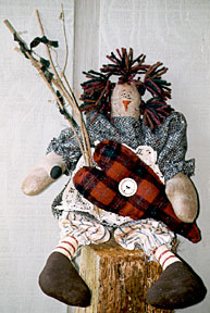 Black Thumb Raggedy Ann Doll