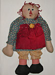 Primitive Doll - Raggedy Ann - BF-124-05